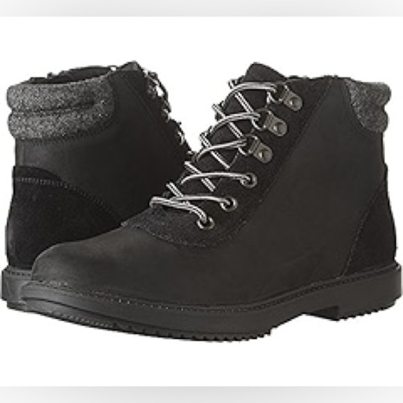 Clarks Women's Raisie Vita Boot Ankle Leather Sz 7.5 - Picture 1 of 7